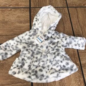 BRAND NEW! Leopard print coat.